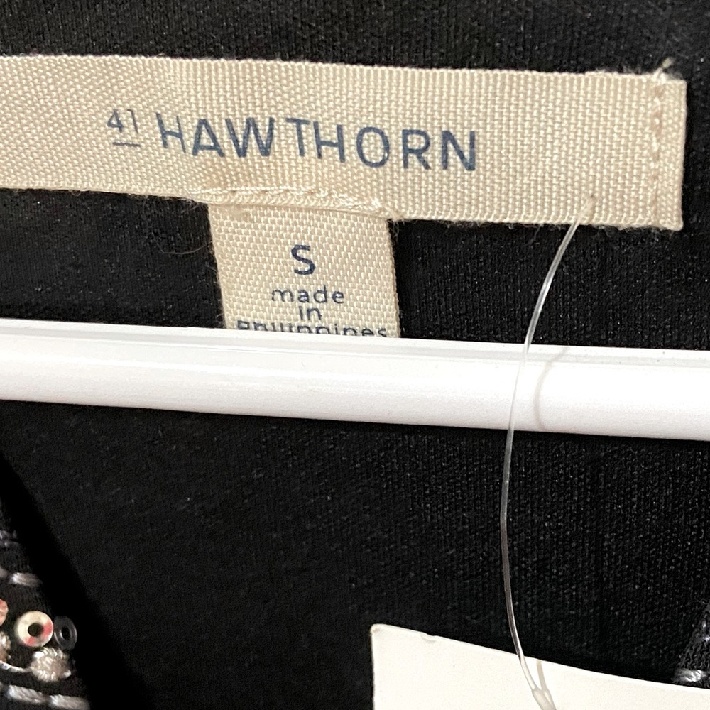 StitchFix 41HAWTHORN Kora Jersey GeometricEmbellished  Sz S - Picture 5 of 7